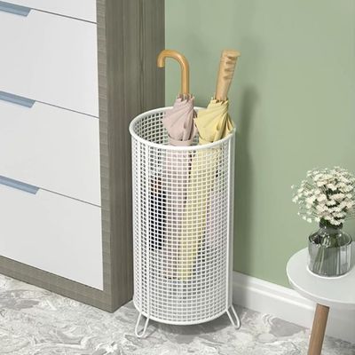 DELURA Umbrella Rackstorage Rackhome Door Umbrella Tube Commercial Door Drain Umbrella Bucket Umbrella Rack Entry Storage Rack Iron Art (Size : A)