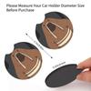 Walrus Print Car Cup Holder Coaster 2 Pcs Non-Slip Coasters Rubber Cup Mat Insert Coasters Fit for Most Vehicles view 3