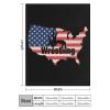 American Wrestling Flag Flannel Blanket Soft Warm Plush Couch Blanket Throw Blanket for Bed Sofa Chairs 40"x50" view 2