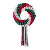 Didiseaon Christmas Wreath Wall Hanging Ornament Decor for Home Lightweight Woven Garland for Holiday Parties Festivals and Everyday Display view 1