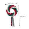 Didiseaon Christmas Wreath Wall Hanging Ornament Decor for Home Lightweight Woven Garland for Holiday Parties Festivals and Everyday Display view 2