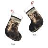 BTCOWZRV Personalized Animals in car Christmas Stockings 18" Large Stockings Santa Classic Xmas Fireplace Hanging Stockings for Family Stocking Gifts Holiday Decoration Season Party Decor view 4