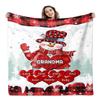 Pamaheart Personalized Grandma Blanket, Grandma Blanket, Christmas Blanket, Christmas Throw Blanket, Christmas Fleece Blanket view 1