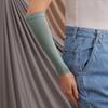femple Arm Cover | For Muslim Women Islamic Jersey Muslim Arm Cover | Sun UV Protection Hijab Oversleeve (Mint) view 2