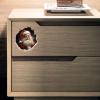 Christmas Santa in Hole Sticker - 3D Hole Wall Decal, Kids Room, Classroom, Home, Bedroom, Livingroom, Bookcase, Size - 5'' X 5'' view 4