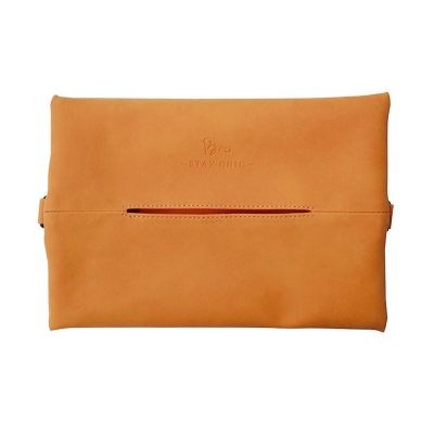 ShAzan Suede Leather Tissue Box Simple Home car Tissue Cover Toilet Living Room Hanging Paper Cover