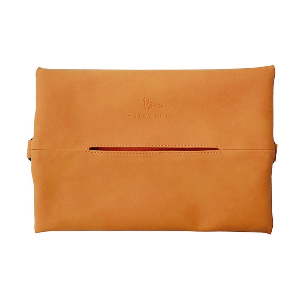 ShAzan Suede Leather Tissue Box Simple Home car Tissue Cover Toilet Living Room Hanging Paper Cover