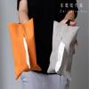 ShAzan Suede Leather Tissue Box Simple Home car Tissue Cover Toilet Living Room Hanging Paper Cover view 3