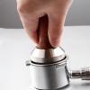 Coffee Tamper Espresso Press, 304 Stainless Steel Flat Base, Wooden Handle for Coffee Grounds Barista Espresso Machines Accessory, Detachable Comfortable Grip (58mm) view 4