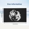 Byoblu Roosters Fighting Beach Towel Absorbent Bathroom Towels Beach Towels Oversized Super 32x52 Inch view 3