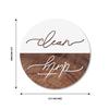 ThreeKin Clean/Dirty Magnet for Dishwasher, Kitchen Gadget Gift, Easy-to-Read Strong Magnetic Indicator Sign for Home Decor and Organization view 3