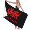 Byoblu Wales Welsh Dragon Yard Flag Beach Towel Absorbent Bathroom Towels Beach Towels Oversized Super 32x52 Inch view 4