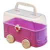 BUTIFULSIC Car Shaped Boys and Girls Toy Storage Organizer Multi-function Playroom Container Handle for Lightweight Design for Building Blocks Art Supplies Small Toys Cute Traffic Model view 1