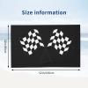 Byoblu Race Checkered Racing Flag Beach Towel Absorbent Bathroom Towels Beach Towels Oversized Super 32x52 Inch view 3