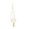 GOOHOCHY Hanging Rope Fruit Basket Macrame Wall-Mounted Storage Decorative Organizer for Kitchen Home Stylish Hanging Basket for Fruits Veggies Housewarming view 1