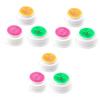 Amosfun 9pcs Self-Adhesive Towel Hooks for Kitchen and Bathroom Multi-Color Cloth Holders Rose Red Easy Install Grip Holders for Dishcloths and Hand Towels view 1