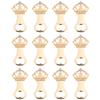 BRIGHTFUFU 12 Pcs Gold Crown Bottle Opener Multifunctional Manual Bottle Opener for Baby Shower Wedding Birthday Party Favors Elegant Practical Present for Guest view 1