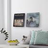 MyGift Modern Wall Mounted Metal Wire Vinyl LP Record Storage Holder with Matte Black Finish, Album Sleeve Display Rack, Set of 2 (Brass) view 4