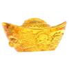 Ciieeo Crystal Lucky Ingot Yuan Bao Figurine 2024 Wealth Luck Ingot Chinese Cat Waving Arm Crystal Figurines Figurine Chinese Sculpture Decor Office China Style view 1