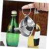 1set Stainless Steel Funnel for Kitchen with Cleaning Brushes Easy to Maintain Versatile for Oils Powders Sturdy Reinforced Design for Bottles Canning view 3