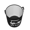 This is How I Roll Funny Golf Cart Laundry Baskets Dirty Clothes Storage Basket Foldable with Handles Laundry Basket, for Bedroom, Bathroom Medium view 3