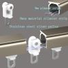 Ceiling Track Set for Curtains, Ceiling Curtain Track, Curtain Track Ceiling Wall Black Mounted, Heavy Duty 2m Sliding Shower Curtain Rail, Room Divider, can Be Used in Windows, Bedrooms (Color : Bla view 2
