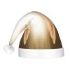 AMAZWI Angel Wing Funny Led Christmas Hats,Cute Santa Hats Xmas Holiday Hat,Christmas Party Hat For Adult view 3