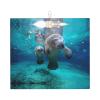 Amazwi West Indian Manatees Dish Drying Mat For Kitchen Counter,Ultra-Absorbent Dish Drainer Mat Kitchen Decor Drying Pad view 1