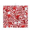 Candy Canes Dish Drying Mat For Kitchen Counter,Ultra-Absorbent Dish Drainer Mat Kitchen Decor Drying Pad view 1
