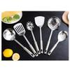 Modern Stainless Steel Countertop 6 Hook Rotating Kitchen Cooking Utensil Hanger Storage Organizer Rack Set of 7 view 4