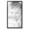 ArtToFrames 19x35 Inch Black Picture Frame, This 1.00 Inch Custom Poster Frame is Woodgrain Black Shadowbox 1.5 inch Tall - Comes with Economy Acrylic and Corrugated Backing view 2