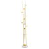 WAGLOS Coat Stand Coat Rack Freestanding Modern Metal Coat Stand with 8 Hooks Coat Tree With marble base Coat Shelf for Entrance Hallways Coat Holder Space Saver view 1