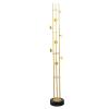 WAGLOS Coat Stand Coat Rack Freestanding Modern Metal Coat Stand with 8 Hooks Coat Tree With marble base Coat Shelf for Entrance Hallways Coat Holder Space Saver view 1