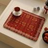 Christmas Style Patterns Kitchen Dish Drying Mat, Countertop Absorbent Drainer Mat Coffee Machine Insulation Pad Diatomite Quick-Drying Sink Mat for Kitchen Decoration (6070cm,Style 2) view 1