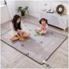 Electric Heated Floor Rug Heated Area Rug Rapid Heating Floor Heating Pad Safety Heated Carpet Portable Electric Heated Floor Energy Saving Heater Rug Comfortable view 1
