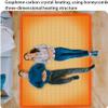 Electric Heated Floor Rug Heated Area Rug Rapid Heating Floor Heating Pad Safety Heated Carpet Portable Electric Heated Floor Energy Saving Heater Rug Comfortable view 4