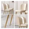 BytheM Chair Kitchen Back Stool,Hotel Guest Chair,Pu Upholstered Leisure Chair,Nail Salon Chair (Color : Animal Horse) view 4