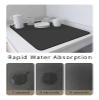 Christmas Style Patterns Kitchen Dish Drying Mat, Countertop Absorbent Drainer Mat Coffee Machine Insulation Pad Diatomite Quick-Drying Sink Mat for Kitchen Decoration (6070cm,Style 4) view 4