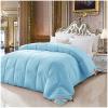 ZTGL New White Goose Feather & Down Duvet Queen/King Size - 100% Cotton Anti-Down Proof Cover - 900 Fill Power - All Year Round Warmth Luxury Double Quilt Bed Comforter,Blue a,180x220cm/2.5kg view 1