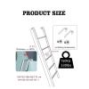 BXKCFYBSQ Bunk Bed Ladder Kids Bunk Bed Ladder, Floor Ladder with 2 Hooks, Camper Bunk Bed Ladder for Travel Trailer, Weight Capacity 150kg/330lbs (Size : 1.55m/61 Inch) view 2