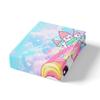 Cute Unicorn Kids Duvet Cover Set Full Size,Rainbow Stars Cloud Dreamy Bedding Set,Girls Women Room Decor,Cartoon Animals Castle Girly Comforter Cover,Pink Blue Unique Quilt Cover,2 Pillowcases view 4