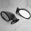 Car Rearview Mirror Black Retro for Safer Trip view 2