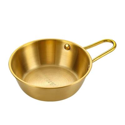 BE SWEET HAIR 304 stainless steel bowl rice wine bowl seasoning mixing bowl mixed rice bowl with handle eating bowl