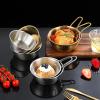 BE SWEET HAIR 304 stainless steel bowl rice wine bowl seasoning mixing bowl mixed rice bowl with handle eating bowl view 4