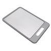 aqxreight Double Sided Cutting Board Rapid Thawing and Grinding Plate with Knife Sharpener for Kitchen (Gray) view 3