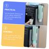 Beatifufu Household Disposable Cup Dispenser Wall Mounted Organizer for Cups Lightweight Material Minimalist Design for Use Space-Saving view 2