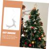 LIFKOME Christmas Tree Ornament Antler Pendant Rustic Holiday Decoration Hanging Antler Decor for Trees Walls Mantels Delicate Craftsmanship Easy to Hang view 4