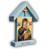 Our Lady of Perpetual Help, Icon of Mother Mary, Our Lady icon, religious icon Mother Mary, Virgin Mary Icon, Mother Mary and Jesus (SMALL: 5.1 x 3.1 in (13x8 cm)) view 1