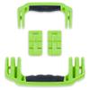 Pelican 1510 Replacement Handle & Latch Set by ColorCase - Lime Green Handles & Double Throw Latches view 1
