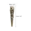 PATIKIL 41mm Corsage Decorative Holder, 20 Pcs Brooch Pin Vase Pocket Boutonnieres Holder for Wedding Party DIY Crafts, Bronze view 2